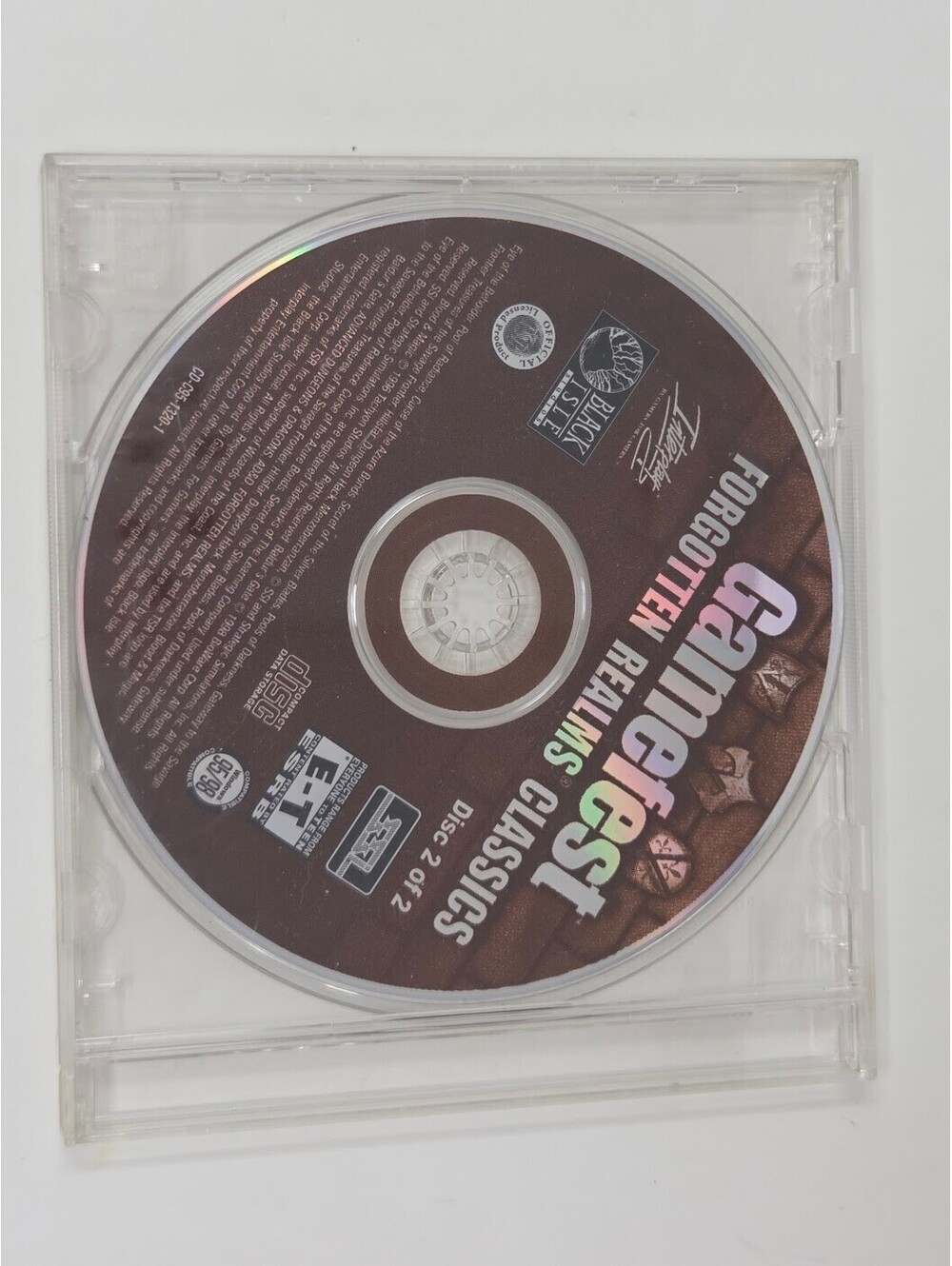 GameFest Forgotten Realms Classics PC CD-ROM Disc 2 Of 2 SSI Interplay DOS